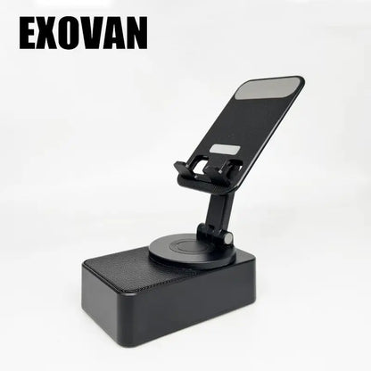 5-in-1 Bluetooth Speaker & Foldable Phone Stand with LED Ambient Light